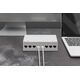 Digitus DIGITUS CAT 6A Keystone Modul, θωρακισμένο με διαχειριστή καλωδίων 8 τεμ