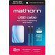 Kabel USB C2G Kabel fotograficzny Mathorn MTC-210 2m 20Gbps 4K 60Hz PD100W USB C-C ArcticBlue