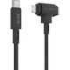 Καλώδιο USB Targus HyperJuice Silicone USB-C σε USB-C Lightning Hybrid 60W Μαύρο