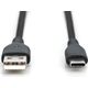 Καλώδιο USB Digitus DIGITUS USB 2.0 καλώδιο σύνδεσης Τύπου C -A Σιλικόνη St/St 0,5m s
