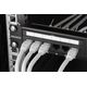 Terminal sieciowy Deltaco DELTACO 19 "komutacinė panelė, 24xRJ45, Cat6, UTP, 1U, 10Gbps, metalinė, juoda / PAN-112