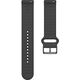 Λουράκι ρολογιού Polar Polar 20mm S-L T, μαύρη σιλικόνη
