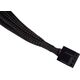 Alphacool Alphacool Y-Splitter 4-Pin σε 3x 4-Pin PWM 30cm - μαύρο