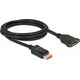Καλώδιο Delock DeLOCK 87097, 2 m, DisplayPort, DisplayPort, Αρσενικό, Θηλυκό, 7680 x 4320 pixels