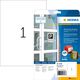 Αδιάβροχες ετικέτες Herma HERMA A4 20 φύλλα 210x297