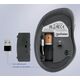 Mysz Manhattan MANHATTAN Ergonomische Funkmaus USB-A/C 6 Tasten + Mausrad