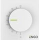 Engo Engo regulator dobowy ENGO SIMPLE biały ESIMPLE230W