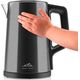 Βραστήρας Eta ETA Kettle | ETA459790000 | Ηλεκτρικός | 2200 W | 1.5 L | Ανοξείδωτο ατσάλι | Περιστρεφόμενη βάση 360° | Μαύρο