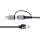 Προσαρμογέας USB MicroConnect CAT6 FTP σε προσαρμογέα USB A-C