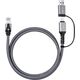 Προσαρμογέας USB MicroConnect CAT6 FTP σε USB A-C προσαρμογέα