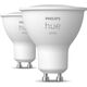Philips LIGHT BULB GU10 HUE WHITE/2PACK 929003666902 PHILIPS
