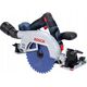 Pilarka tarczowa Bosch Bosch cordless portable circular saw GKS 18V-57-2 GX Professional solo, 18Volt (blue/black, without battery and charger)