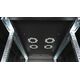 Szafa Roline ROLINE Serverschrank Basic 48,26cm 19Zoll 42 HE 800x1000 BxT perforiert schwarz