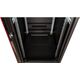 Szafa Roline ROLINE Netzwerkschrank Pro 48,26cm 19Zoll 42 HE 600x800 BxT Glast�r schwarz