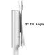 Peerless-AV PEERLESS-AV TRVT-FLIP2 mobiler Rollwagen drehbar f�r Hoch- und Querformat f�r 139,7cm 55Zoll und 165,1cm 65Zoll Samsung Flip Display