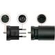 Kabelmeister SKA-6002PS zmieniacz płci / kabli Swiss mains plug type J Czarny