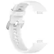 Bizon Strap Watch Silicone Pro Huawei Watch Fit 3 white