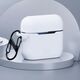 3MK Silicon Case Apple AirPods Pro + carabiner white