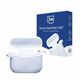 3MK Silicon Case Apple AirPods Pro + carabiner white