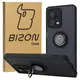 Bizon Case Hybrid Ring Xiaomi Redmi Note 12 Pro 5G smoky with a black frame