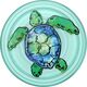 PopSockets Uchwyt do telefonu POPSOCKETS PlantCore Grip Tortuga 806495