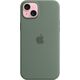 Apple Etui Apple silikonowe z MagSafe do iPhone 15 Plus cyprysowe