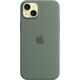 Apple Etui Apple silikonowe z MagSafe do iPhone 15 Plus cyprysowe