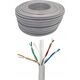 Kabel sieciowy skrętka LAN Netrack cat 6 UTP, szary, 305m , CCA