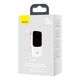 Baseus Qpow Digital Display Power Bank with Fast Charging 10000mAh 20W QC/PD/SCP/FCP with Built-in Lightning Cable White