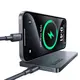USAMS US-CD231 Power bank with wireless charging 5000mAh 20W PD Fast Charge gray/tarnish