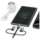 USAMS USB-A, USB-C / USB-C, Lightning, MicroUSB cable Fast charging 60W 1.2m Data Cable Digital display Aluminium Alloy Seria Sufeng