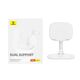 Baseus Seashell Series adjustable phone / tablet stand white