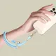 Tech-Protect C4S Rope Wrist Strap Baby Blue/gold