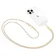 Tech-Protect C2S Rope Crossbody Strap beige/gold