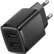 Ładowarka Baseus Compact 2x USB-A 2.1 A (CCXJ010201)