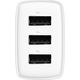Ładowarka Baseus CCXJ020102 3x USB-A 3.4 A (BSU3406WHT)