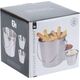 Excellent Houseware Wiaderko na FRYTKI przystawki przekąski + 2x miseczka na sosy dipy