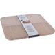 Excellent Houseware Talerz drewniany BAMBUSOWY dzielony kwadratowy taca patera 30x30 cm