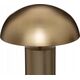 Atmosphera Lampa stołowa złota CHAMPI, grzybek, wys. 50 cm
