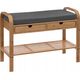 5five Szafka na buty z siedziskiem ZEN, bambus, 74 x 34 x 55 cm
