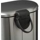 Kosz na śmieci 5five Kosz na śmieci z pedałem SILIFLEX, 6 L, inox