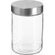 5five Pojemnik na żywność szklany z pokrywą ze stali nierdzewnej, 1200 ml