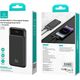 Usams USAMS Powerbank 10000mAh 10W 1C+2A black/black XY Series 10KCD19801 (US-CD198)