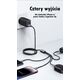 Kabel USB Usams USAMS Kabel 4w1 2xUSB-C/Lightning/MicroU SB 15W 1,2m Aluminum Alloy Data Cable Sufeng Series SJ739USB101 (US-SJ739)