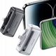 Powerbank USAMS US-CD233 4500mAh USB-C, Lightning 20W PD Fast Charge srebrny/silver