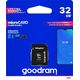 Karta GoodRam MicroSDHC 32 GB Class 10 UHS-I/U1  (M1AA-0320R12                   )