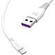 Kabel USB Dudao USB-A - 1 m Biały (52143)