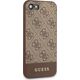 Guess Guess 4G Bottom Stripe Collection - Etui iPhone SE 2020 / 8 / 7 (brązowy) uniwersalny