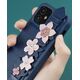 Kingxbar Kingxbar Sweet Series żelowe etui ozdobione oryginalnymi Kryształami Swarovskiego z podstawką iPhone 12 mini zielony uniwersalny