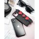 Kingxbar Kingxbar Sweet Series żelowe etui ozdobione oryginalnymi Kryształami Swarovskiego z podstawką iPhone 12 mini zielony uniwersalny
